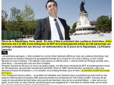 La presse en parle - 8 Juin 2013 Le Parisien