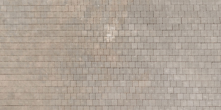 Mur de pavés
